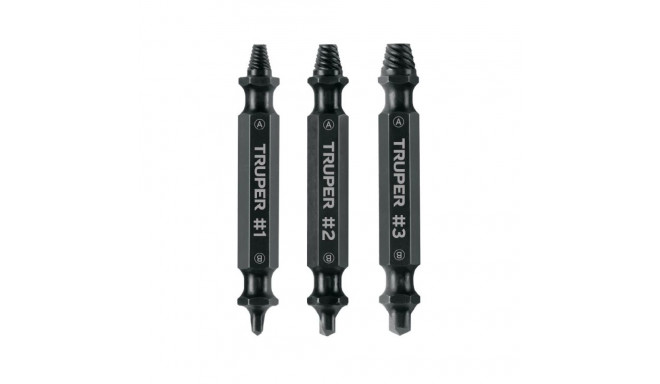Extractor set screws and bolts, 3pcs Truper®