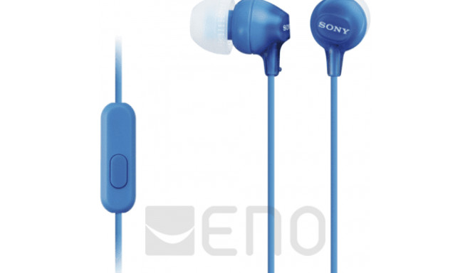 Sony MDR-EX15APLI In-Ear 3,5mm blau