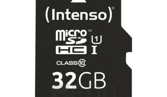 Intenso microSD-Card Class10 UHS-I 32GB Speicherkarte