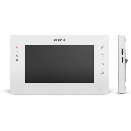 7" monitor Elfon OP-VM7F valge