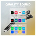 Axagon ADA-HCPD audio-kaabel 0.1 m USB-C, 3.5 mm USB-C must
