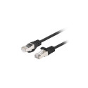 Lanberg PCF6-20CC-0500-BK võrgukaabel must 5 m Cat6 F/UTP (FTP)