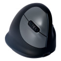 R-Go Mouse HE ergonoomiline paremakäeline Bluetooth must/hõbedane jaemüük