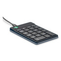 R-Go Tools ergonoomiline must juhtmega numbriklaviatuur R-Go Numpad Break pausitarkvaraga