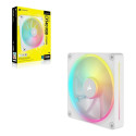 CORSAIR Ventilaator 140 x 140 x 25 LX140 RGB iCUE Link Valge Üksik