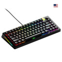 Glorious Gaming GMMK 3 PRO HE 75% Prebuilt Wired Black - US
