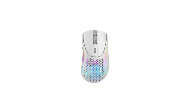 Glorious Gaming Glorious Model D 2 Wireless Gaming-Maus - weiß