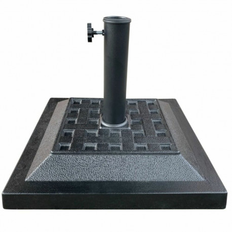 Base for beach umbrella Aktive Black 44 x 44 cm 12 kg