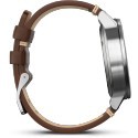 Garmin Vivomove Premium, silver/leather