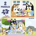 2 Pusle Komplekt Educa Bluey 48 Tükid, osad