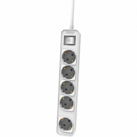 Power Socket - 5 sockets with Switch Philips CHP2154W/10
