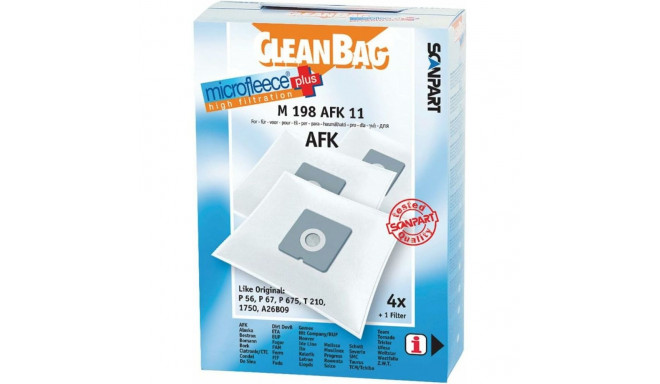 Replacement Bag for Vacuum Cleaner Scanpart M 198 AFK 11 AFK BORK 4UD