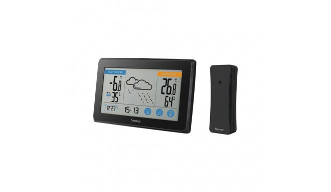 Multi-function Weather Station Hama TOUCH Black