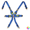 Harness with 6 fastening points Fia Racing OCC Motorsport - Black