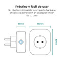 Nutipistik KSIX Smart Energy Slim WIFI 250V Valge