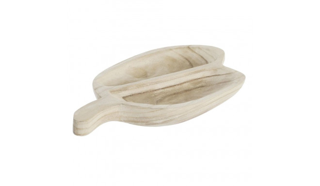 Suupistete alus DKD Home Decor Helepruun Naturaalne Troopiline 38 x 21 x 5 cm 30 x 21 x 5 cm