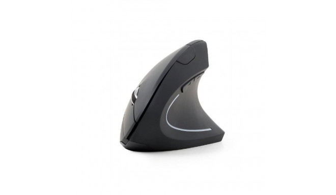 Gembird MOUSE USB OPTICAL WRL BLACK/ERGONOMIC MUSW-ERGO-01