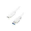Logilink USB 3.2 Gen 1x1 Cable CU0175 1,5 m, White, USB-A Male, USB-C Male