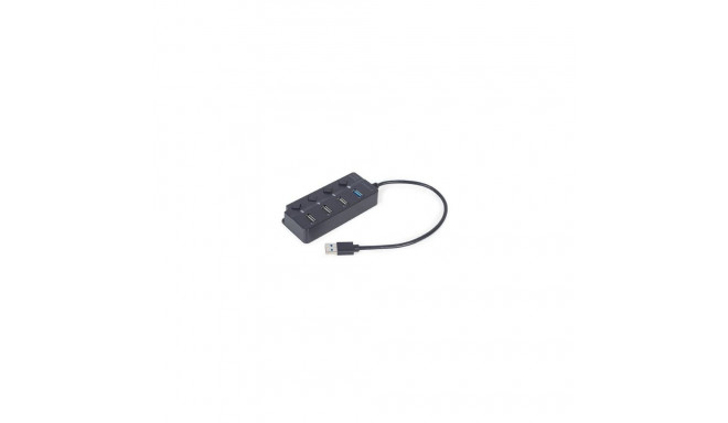 Gembird I/O HUB USB3 4PORT/UHB-U3P1U2P3P-01