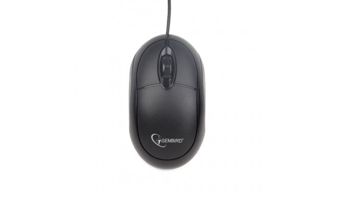 Gembird MUS-U-01 Wired, Optical USB mouse, Black