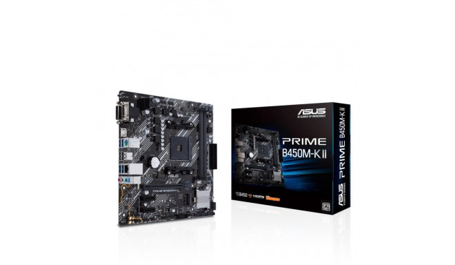 Asus emaplaat AMD B450 SAM4 MicroATX 2xPCI-Express 2.0 1x 1xPCI-Express 3.0 16x 1xM.2 DDR4 