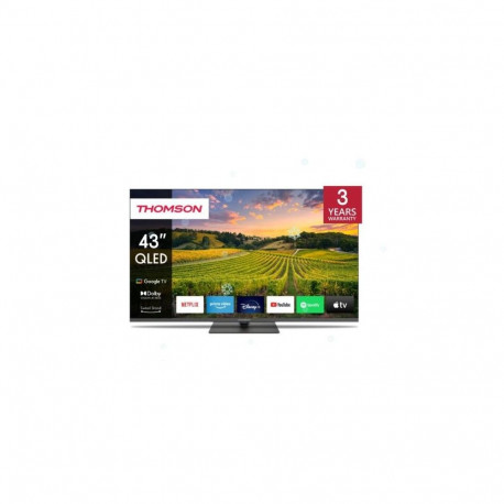 Thomson TV Set||43"|4K/Smart|QLED|3840x2160|Bluetooth|Google TV|43QG5C14