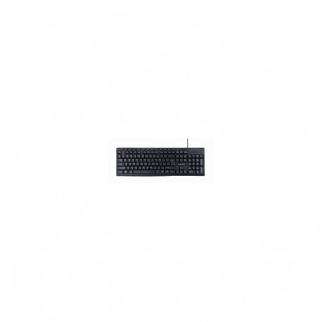 Gembird KEYBOARD MULTIMEDIA USB ENG/BLACK KB-UM-107