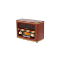 Adler Retro Radio AD 1187 Display LCD, AUX in, Wooden, Alarm function