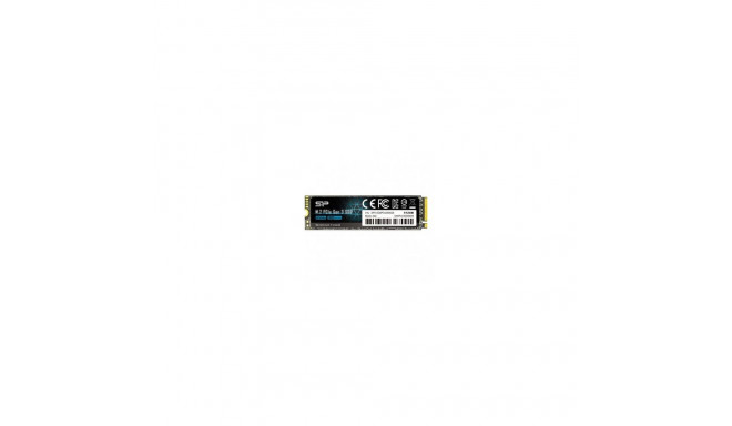 Silicon power A60 512 GB, SSD interface M.2 NVME, Write speed 1600 MB/s, Read speed 2200 MB/s