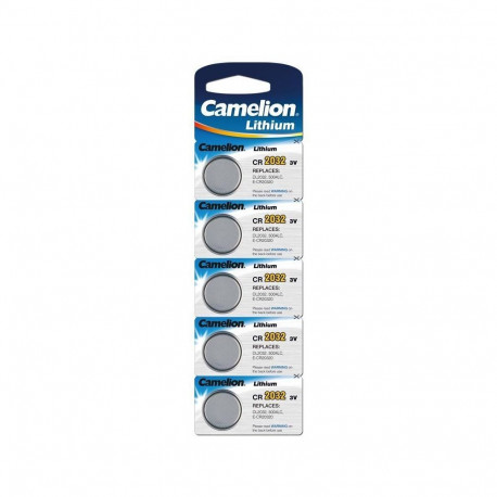 Camelion CR2032-BP5 CR2032, Lithium, 5 pc(s)
