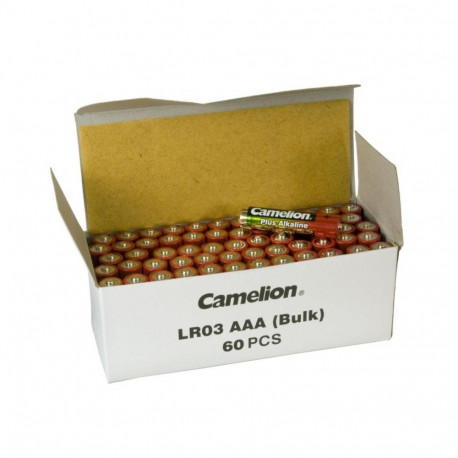 Camelion AAA/LR03, Plus Alkaline, 60 pc(s)
