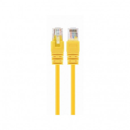Gembird PATCH CABLE CAT5E UTP 5M/YELLOW PP12-5M/Y