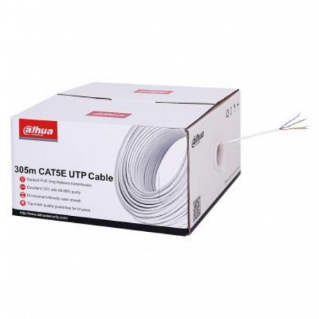 DAHUA CABLE CAT5E UTP 305M WHITE/PFM920I-5EU-C