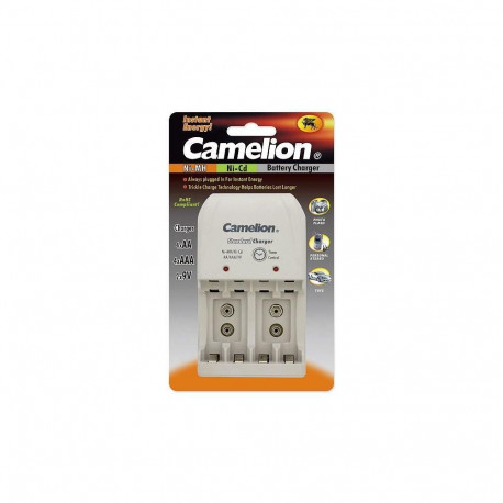 Camelion Plug-In Battery Charger BC-0904S 2x or 4xNi-MH AA/AAA or 1-2x 9V Ni-MH