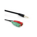 Sbox - 3.5mm x2 F. 3Pin - 3.5mm M. 4Pin 0.2M 35M-2X35F