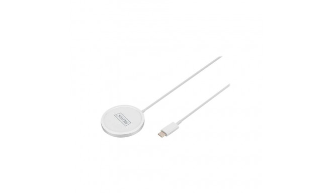 Digitus Wireless Charging Pad, magnetic, 15W, White