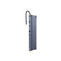 Gembird I/O ADAPTER USB-C TO HDMI/USB3/11IN1 A-CM-COMBO11-01