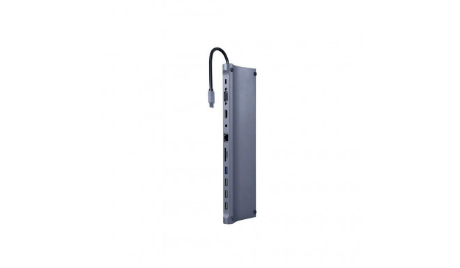 Gembird I/O ADAPTER USB-C TO HDMI/USB3/11IN1 A-CM-COMBO11-01