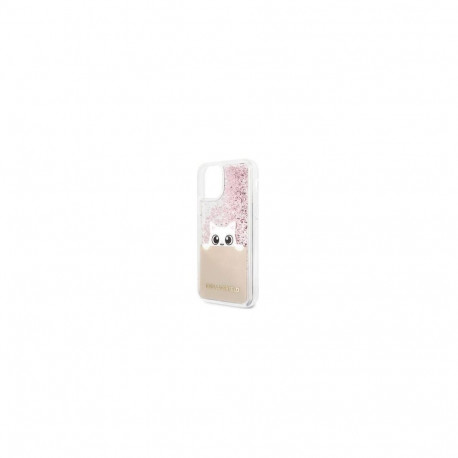 Guess Apple iPhone 11 Pro Glitter Peek and Boo Cover Pink