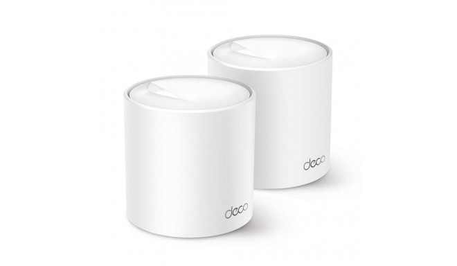 TP-Link Wireless Router||Wireless Router|2-pack|2900 Mbps|Mesh|Wi-Fi 6|3x10/100/1000M|Number of ante