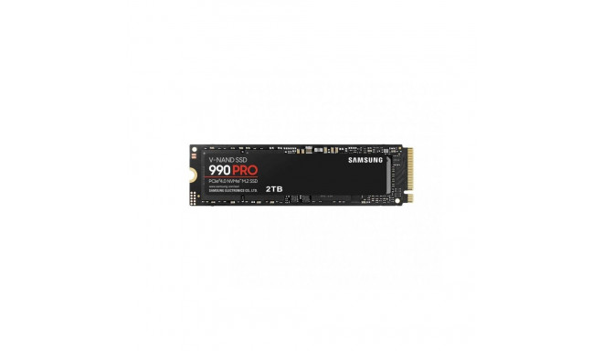 Samsung 990 PRO 2000 GB, SSD form factor M.2 2280, SSD interface PCIe Gen4x4, Write speed 6900 MB/s,