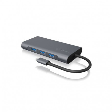 Raidsonic Icy Box IB-DK4040-CPD USB Type-C DockingStation with two video interfaces