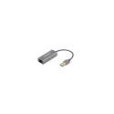 Natec Ethernet Adapter, Cricket USB 3.0, USB 3.0 to RJ45, Black