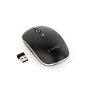 Gembird Silent Wireless Optical Mouse MUSW-4BS-01 USB, Black