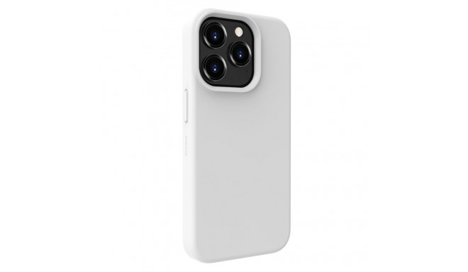 Evelatus Apple iPhone 15 Pro Premium Magsafe Soft Touch Silicone Case White