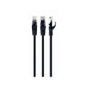 Gembird PATCH CABLE CAT6 UTP 1M/BLACK PP6U-1M/BK