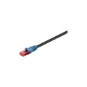 Goobay CAT 6 Outdoor-patch cable, U/UTP 94393 30 m, Black