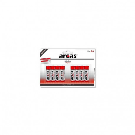 Arcas AA/LR6, Alkaline, 8 pc(s)