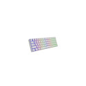 Genesis THOR 660 RGB Gaming keyboard, RGB LED light, US, White, Wireless/Wired, Wireless connection,