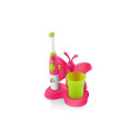 ETA Toothbrush with water cup and holder Sonetic 129490070 Battery operated, For kids, Number of bru ETA Toothbrush with water cup and holder Sonetic 129490070 Battery operated, For kids, Number of bru